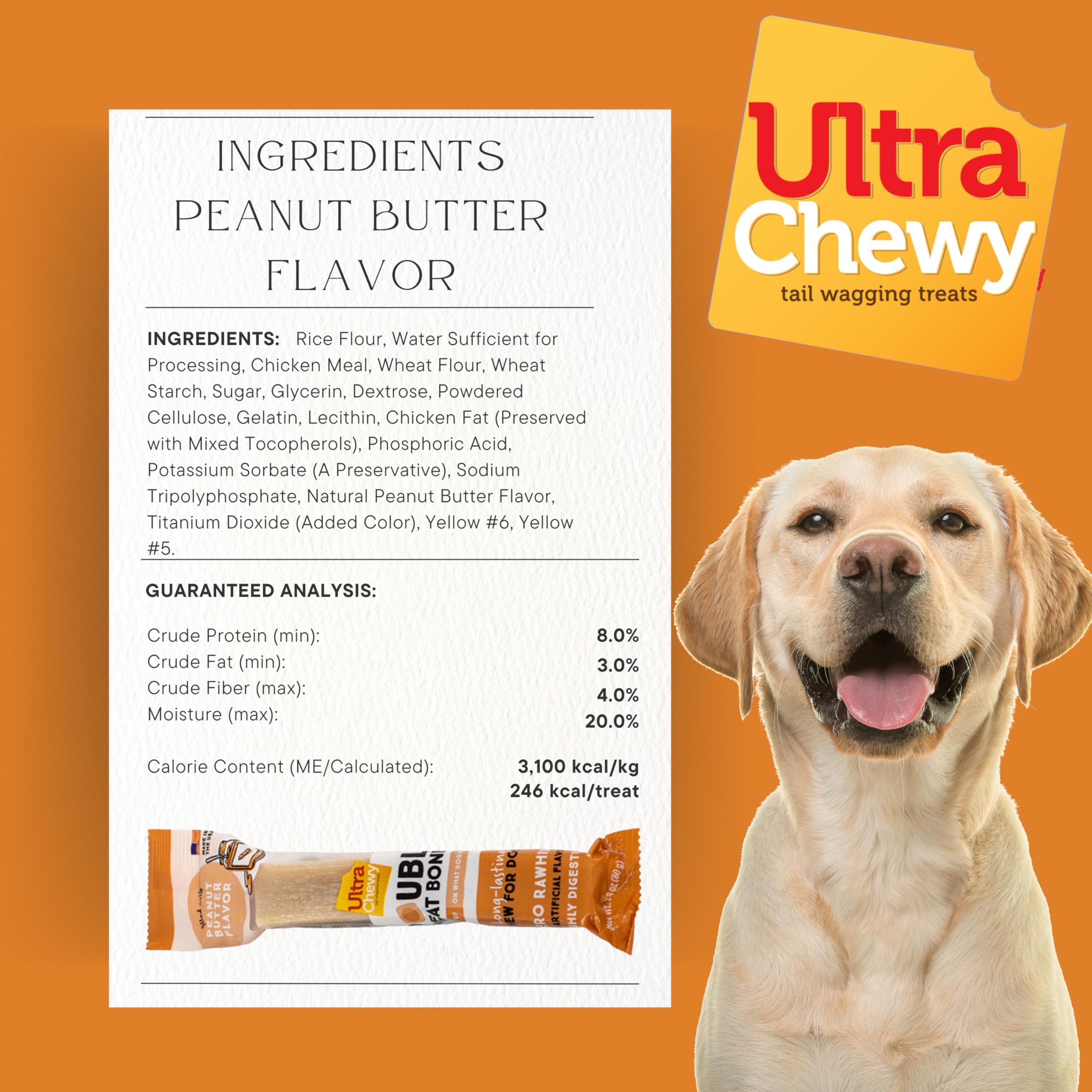 Ultra Chewy Double Treat Bones – soutien à une routine dentaire ludique.