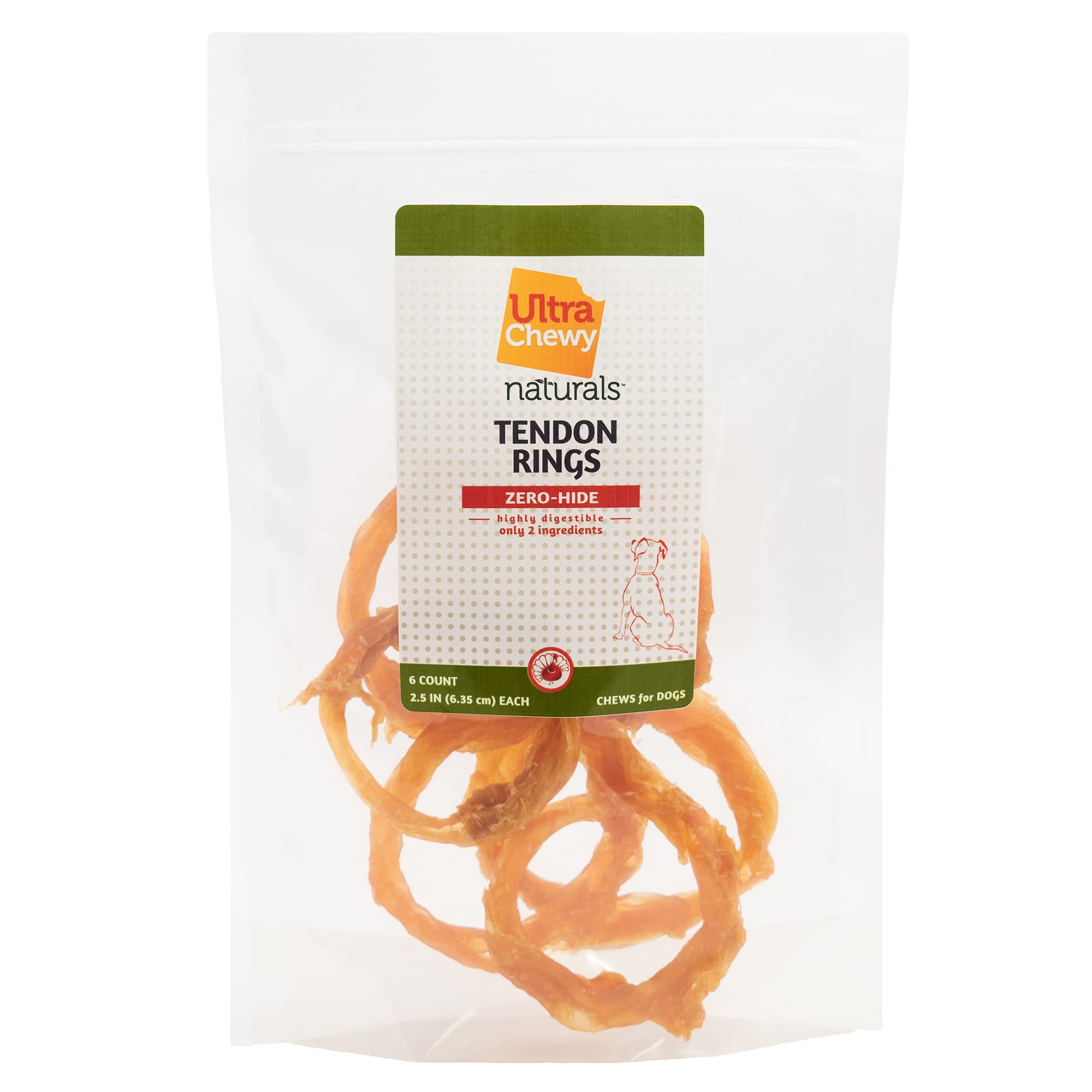 Ultra Chewy tendones de pavo, opción natural de un solo ingrediente.