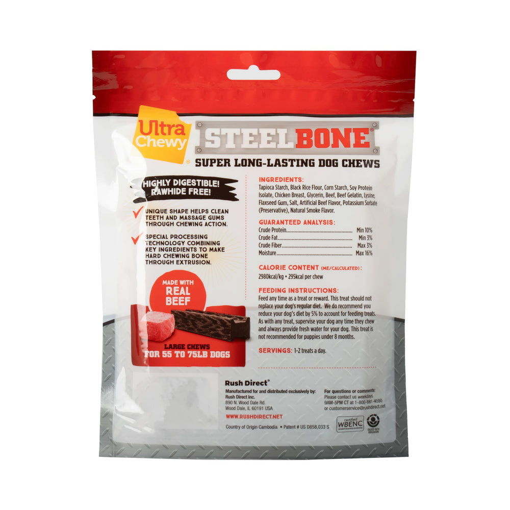Ultra Chewy uso diario para perros activos impulsa sesiones de masticación sostenidas.
