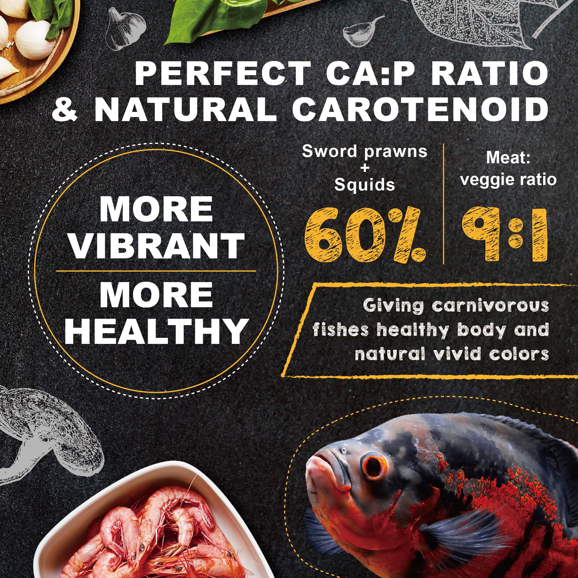 Ultra Fresh langostinos espada: ingrediente principal para una dieta carnívora