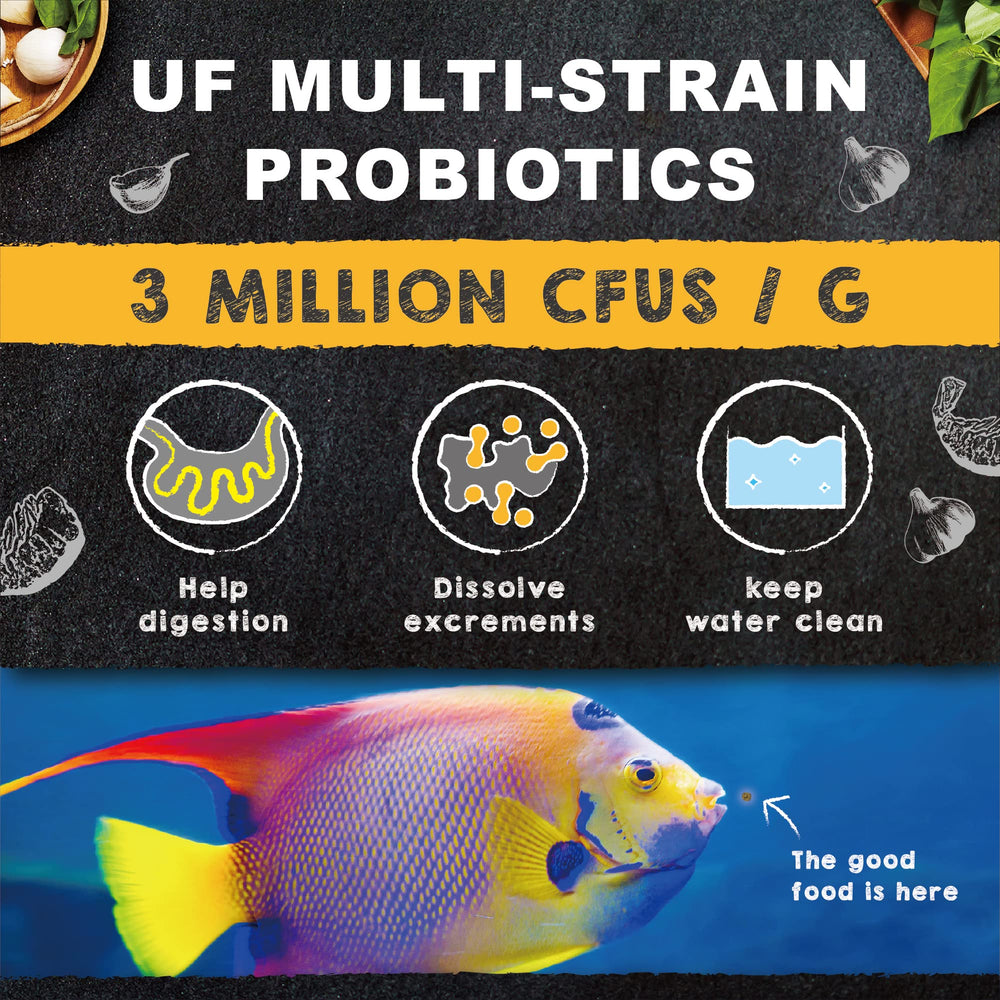 Ultra Fresh probióticos 3 millones CFU, favorecen digestión y agua más limpia.