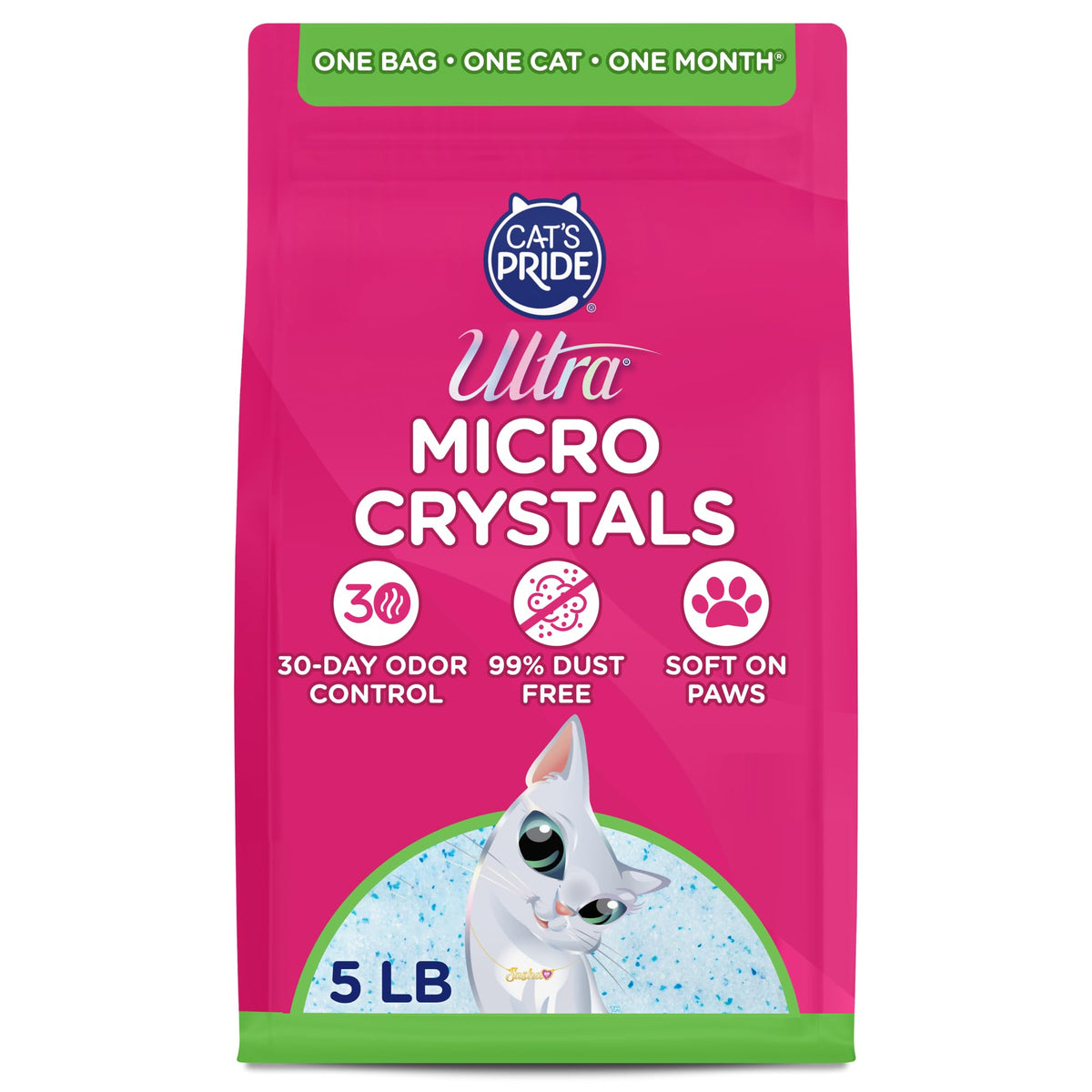 ULTRA Ultra Micro Crystals, control de olor para la caja de arena de tu gato.