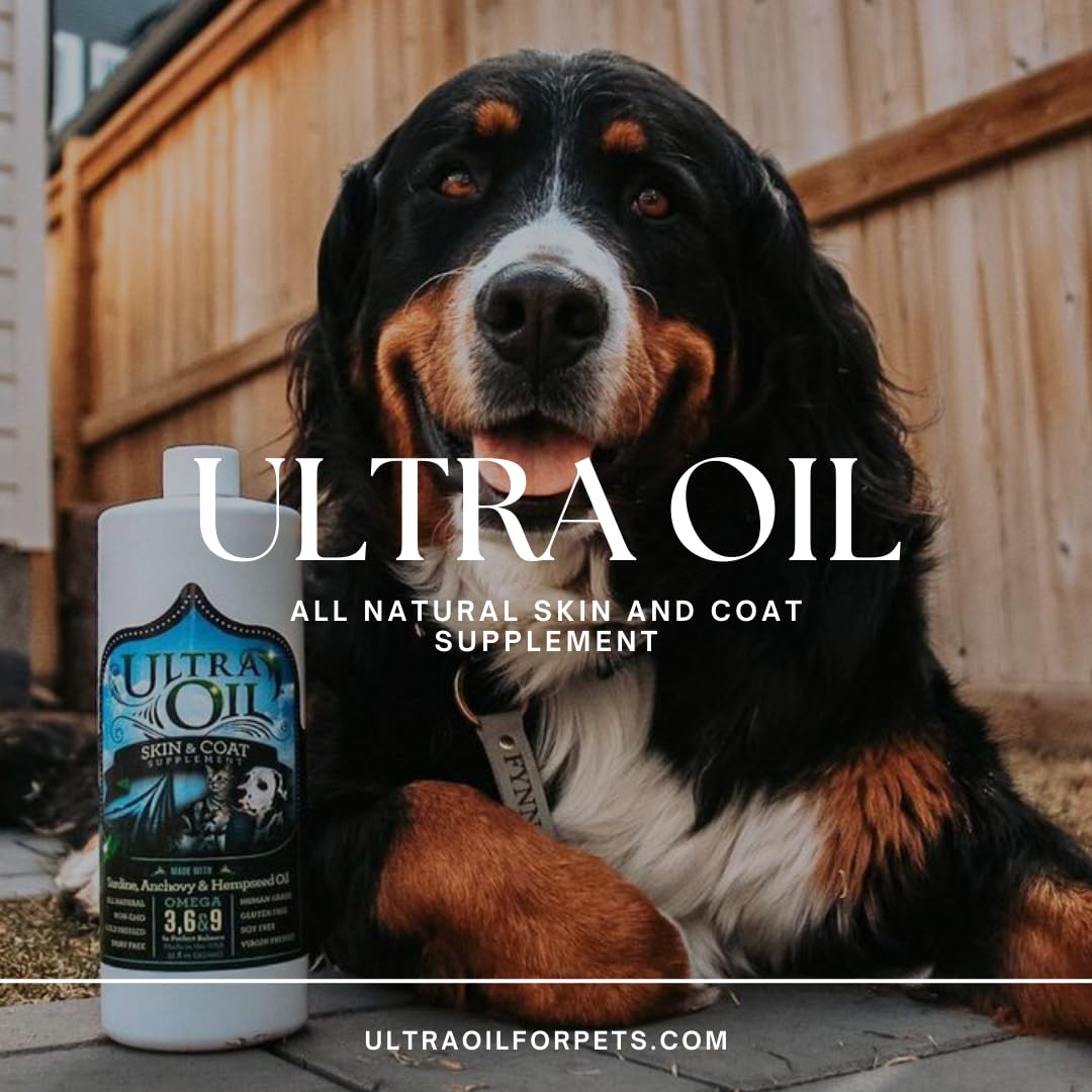 Ultra Oil apoyo articulaciones: mejora movilidad en perros y gatos.