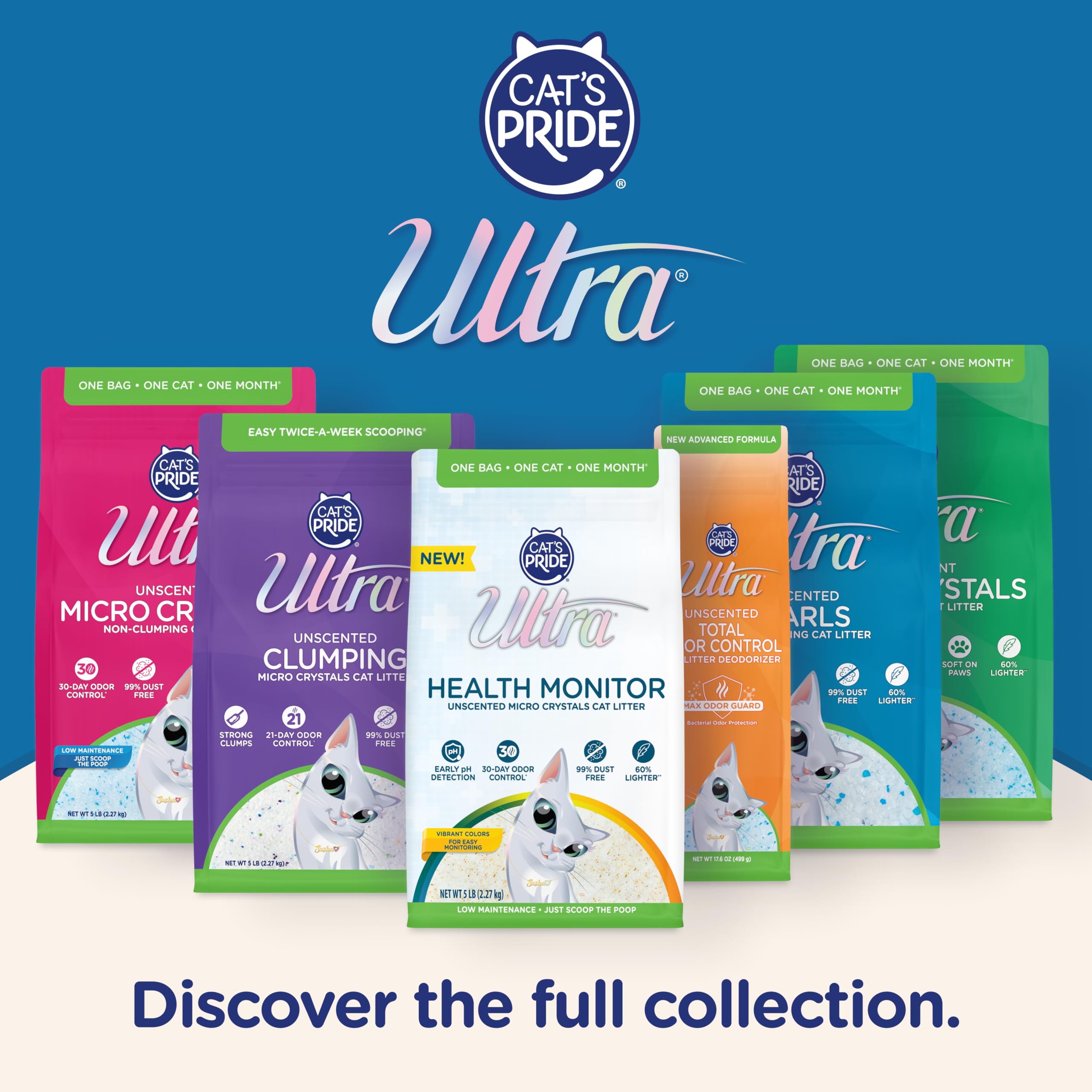 ULTRA Probiotic Crystals, alfombra anti-rastros para menos limpieza