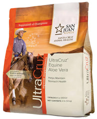 UltraCruz aloe granulos textura pequeña: pellets fáciles de administrar para caballos