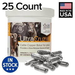 UltraCruz bolus cobre para ganado, pelaje sano y aspecto saludable.