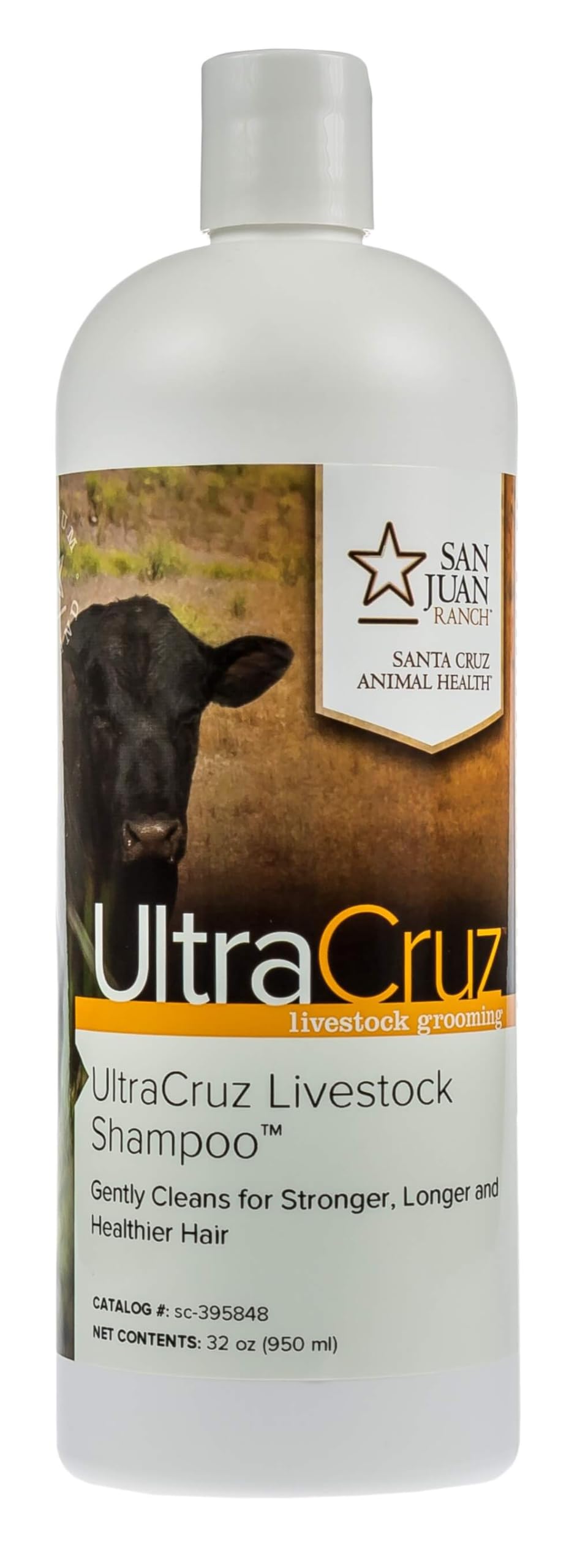 UltraCruz Champú para Ganado, lavado suave que cuida la piel y el pelaje
