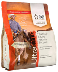 UltraCruz digestivo equino: granulos con prebióticos y probióticos para equilibrio intestinal.
