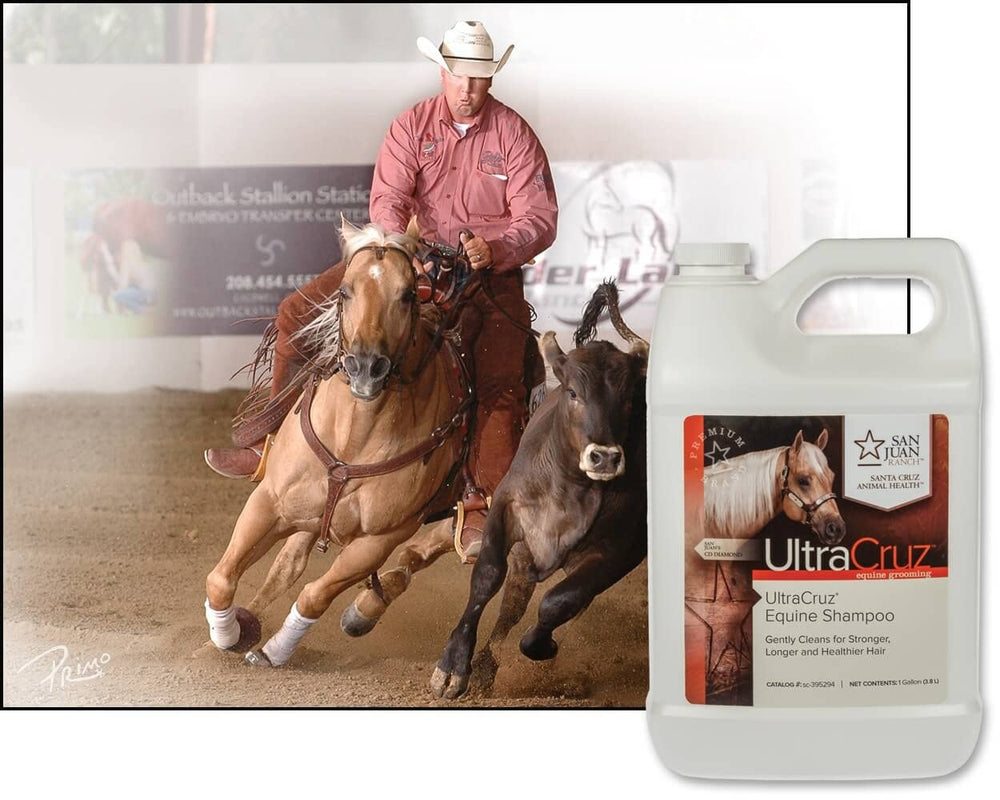 UltraCruz Champú Equino equilibrio proteína-hidratación para cabello fuerte
