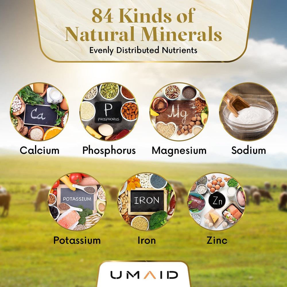 UMAID bloque-sal 2-paquetes, bloque de sal para consumo animal.
