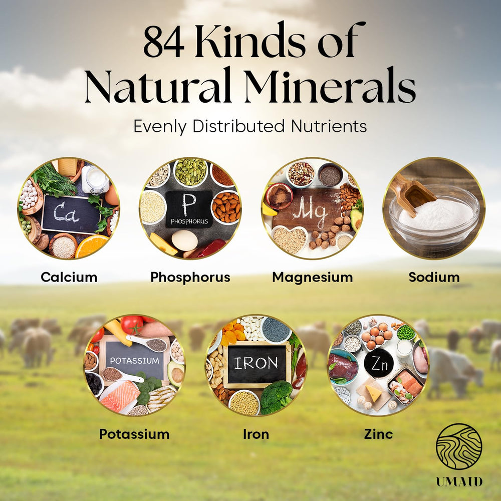 UMAID bloques de sal Himalaya rosa en comedero, resistente a clima y condiciones