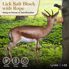 UMAID Sal Himalaya para caballos: complemento mineral natural.