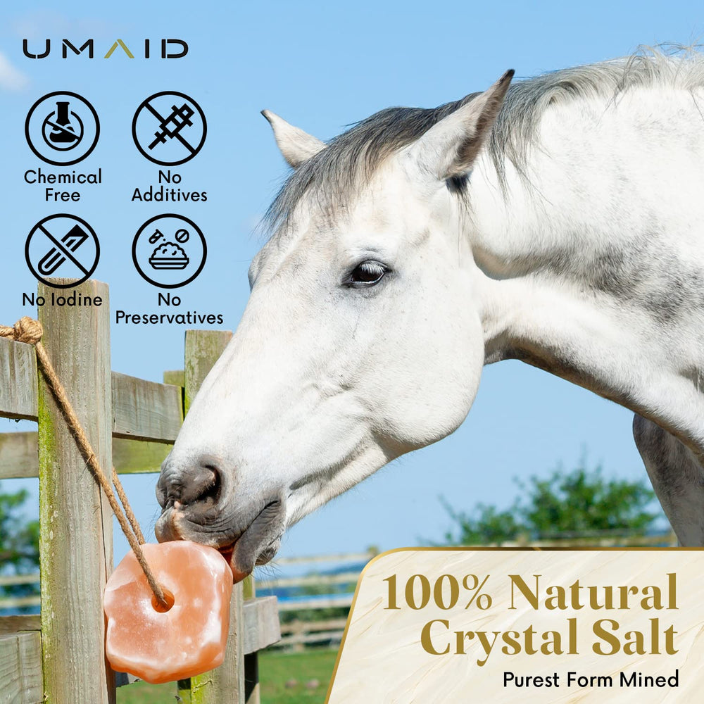 UMAID Sal Himalaya para cabras: aporte mineral diario.