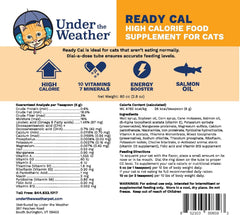 Under the Weather Ready Cal, uso diario en gatos para aporte nutricional