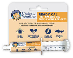 Under The Weather Ready Cal para Gatos, envase práctico facilita la dosificación diaria.