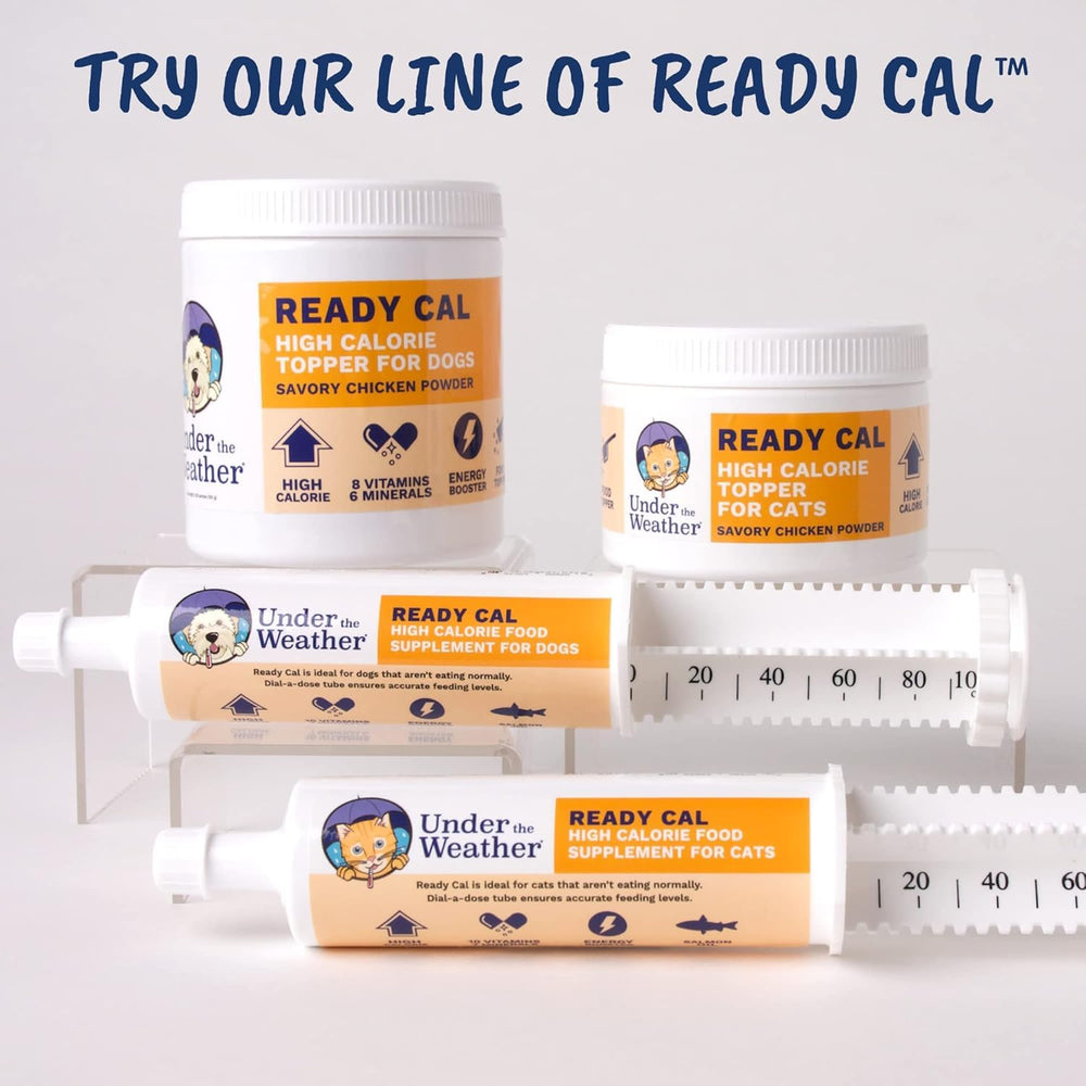 Under the Weather Ready Cal Powder para perros uso diario recomendado.