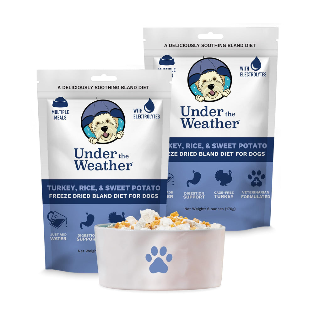 Under the Weather dieta blanda para perros en bolsa, lista para rehidratar
