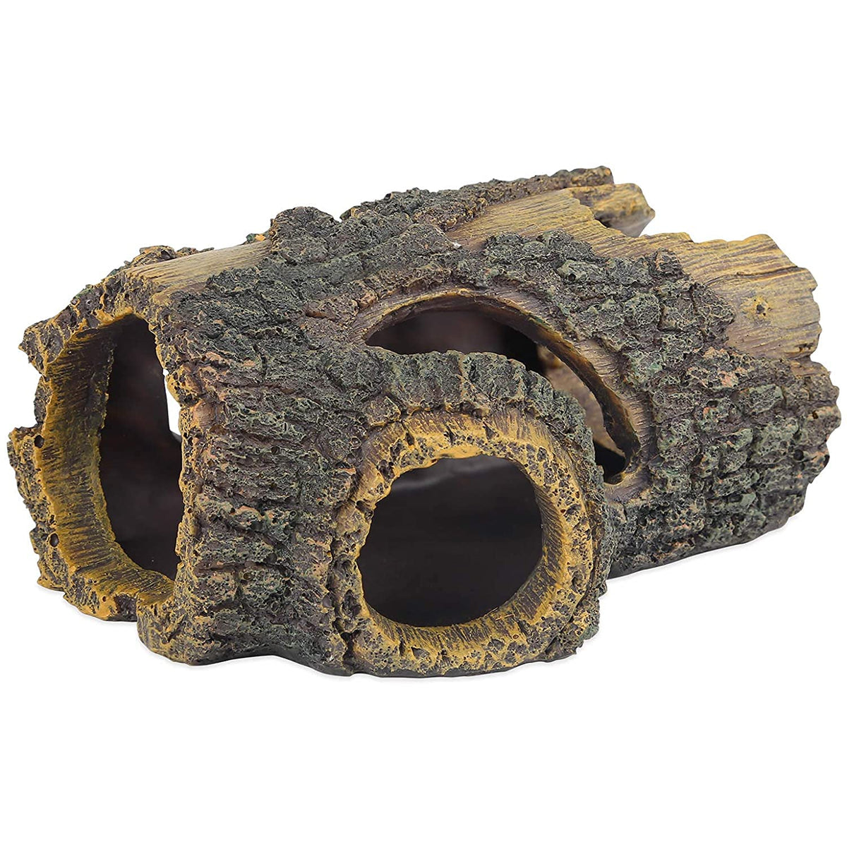 Uniclife tronco arbol resina hueco, refugio seguro para peces pequeños.