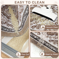 Patrón único Unicorn Catcher añade estilo decorativo y textura atractiva.