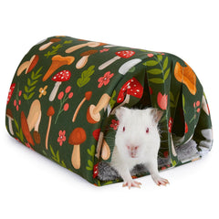 Tunel lavable de Unicorn Catcher para conejillos de indias, refugio higienico y cómodo