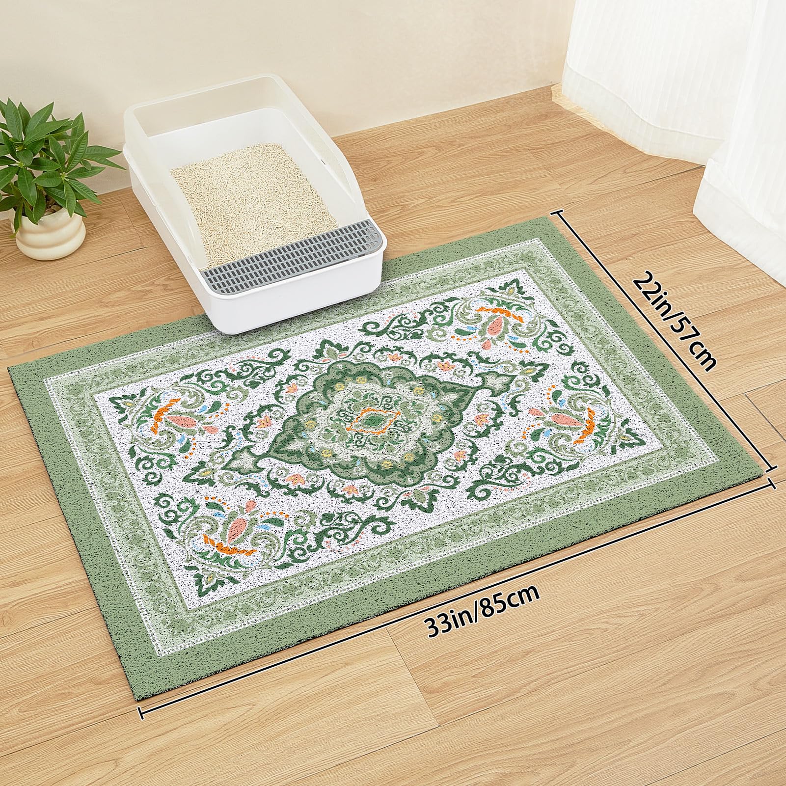 Uso para cocina o zona de comida del gato, Unicorn Catcher combina estilo y función.