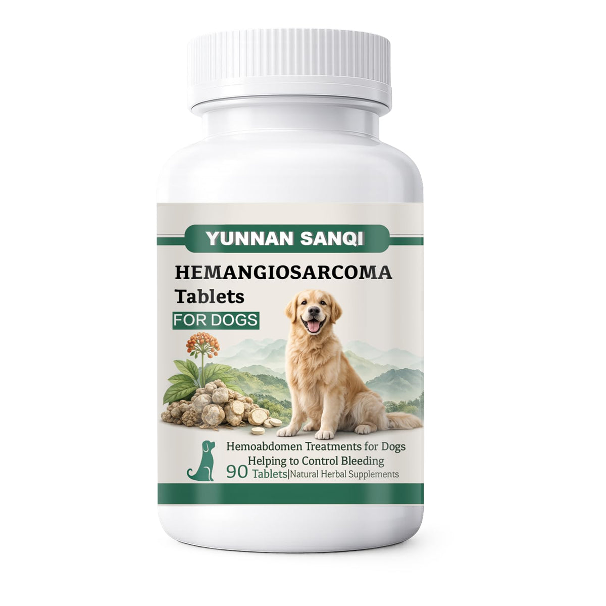 Unikuche Yunnan Sanqi para perros, control de sangrado en emergencias