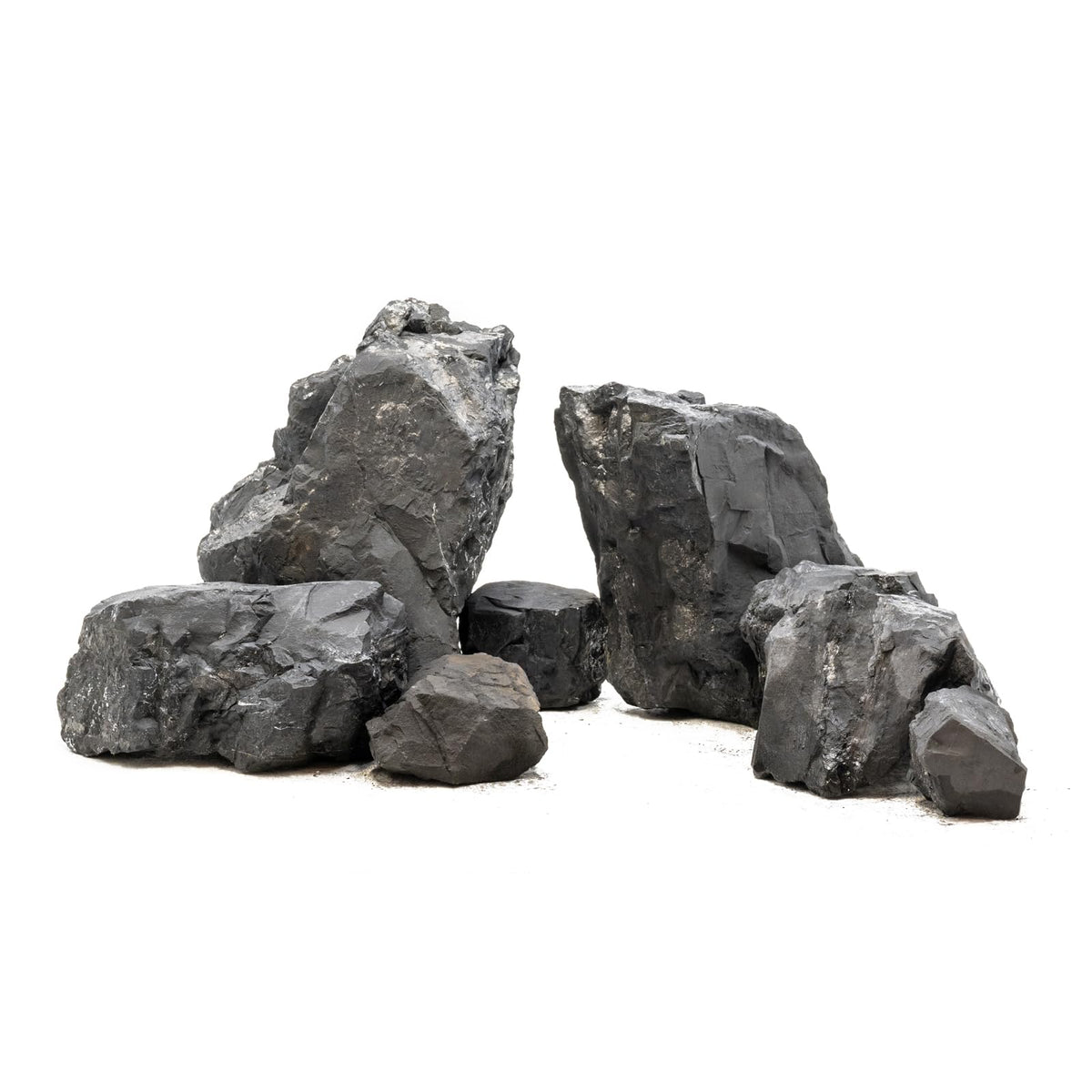 Unocho piedras naturales para acuario, enfoque paisaje natural, realzan colores sin alterar el agua.