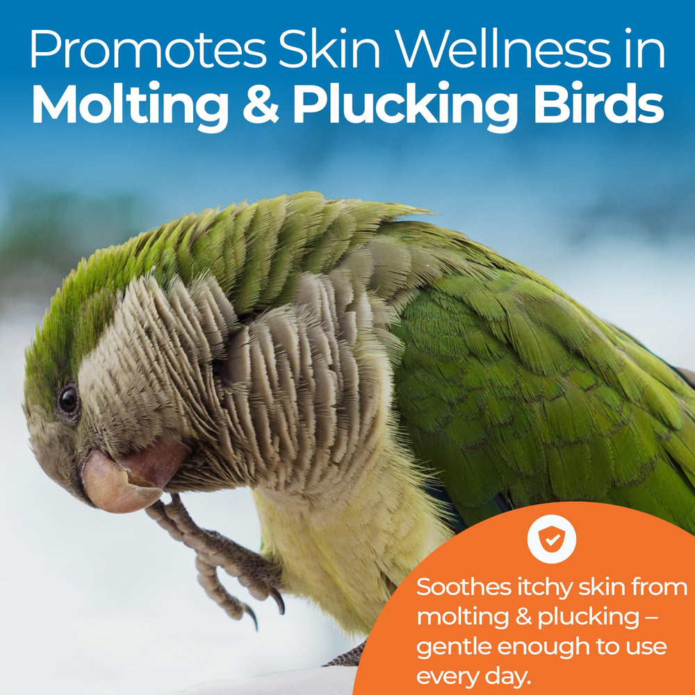 UnRuffledRx Aloe Vera Bird Spray: sin fragancia para uso diario.