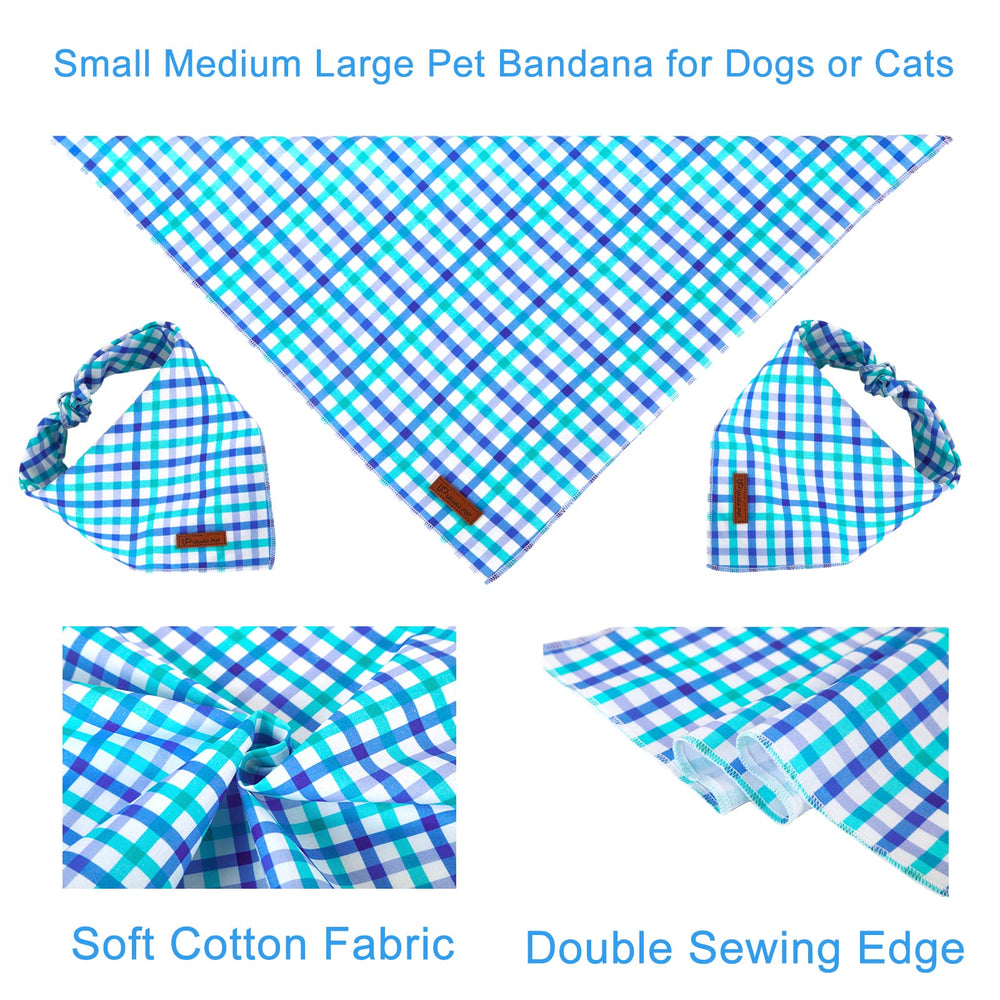 Bandana UP URARA PUP de algodón suave para perro mediano, cómodo durante juegos