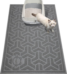 Upsky alfombrilla arena gato grande: controla la dispersión y ofrece espacio para el descanso del felino.