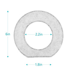 UPSKY filtros compatibles para bebederos 3L-4L permiten agua fresca