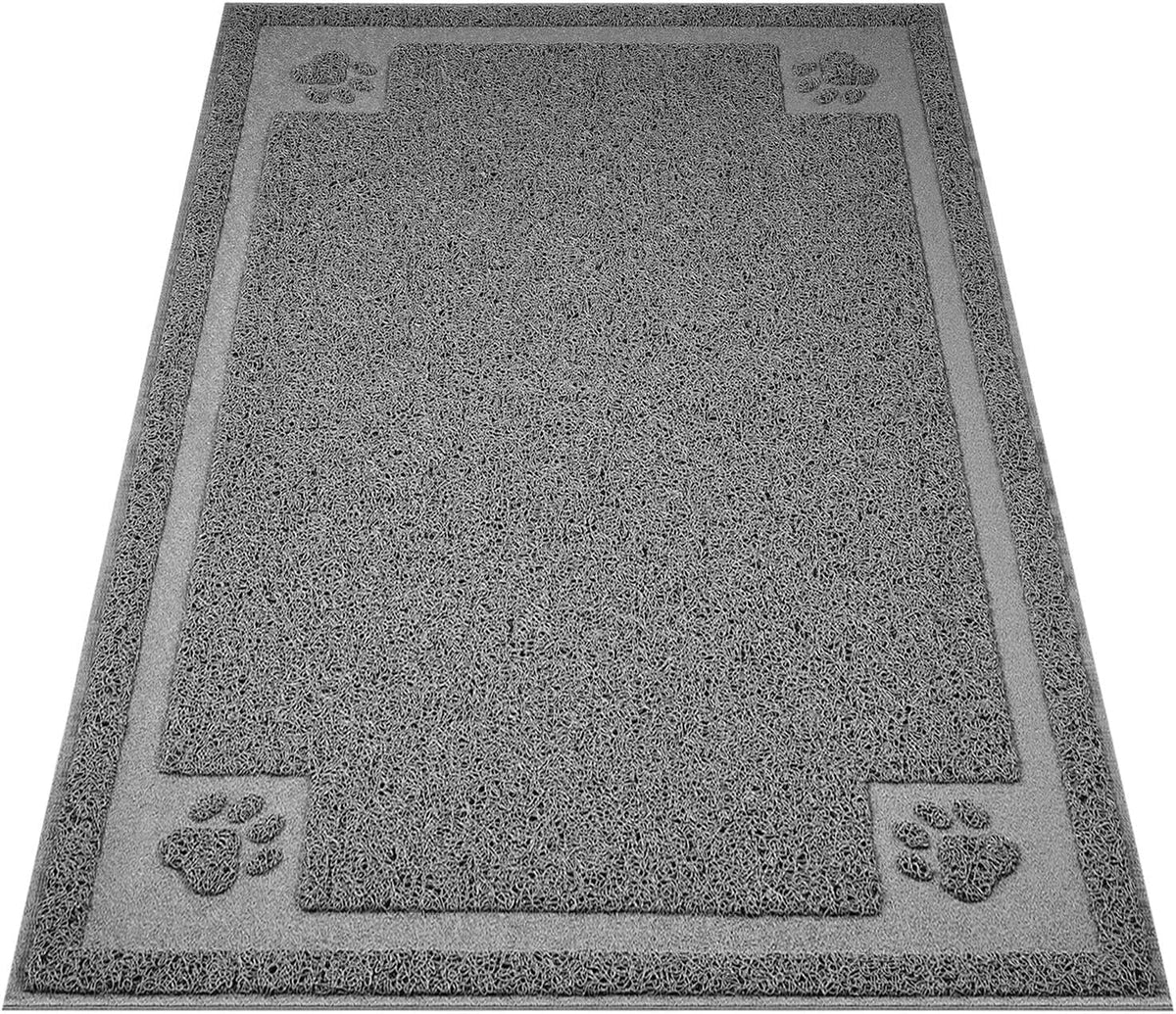 UPSKY gran alfombra para arena de gato, controla la dispersión y facilita la limpieza.