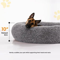 URGVANZ PET base antideslizante en cama para perros para uso estable