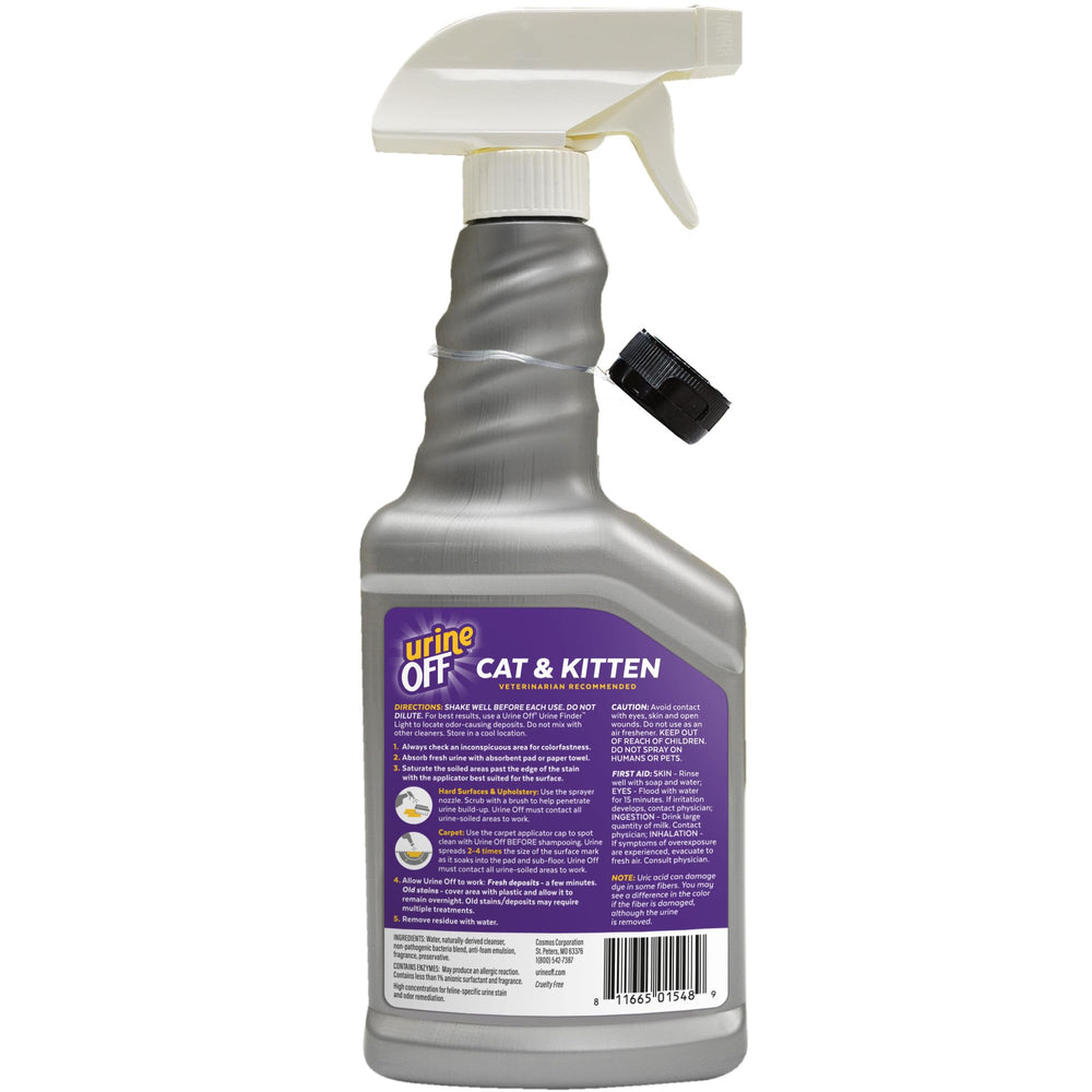 urineOFF Botella 16.9 oz: formato cómodo para uso diario.