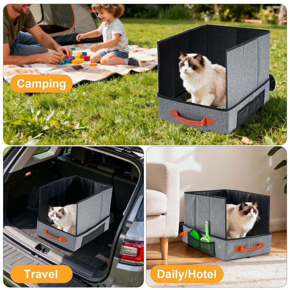 Uross tamaño ideal para gatos, se guarda bien cuando está plegada