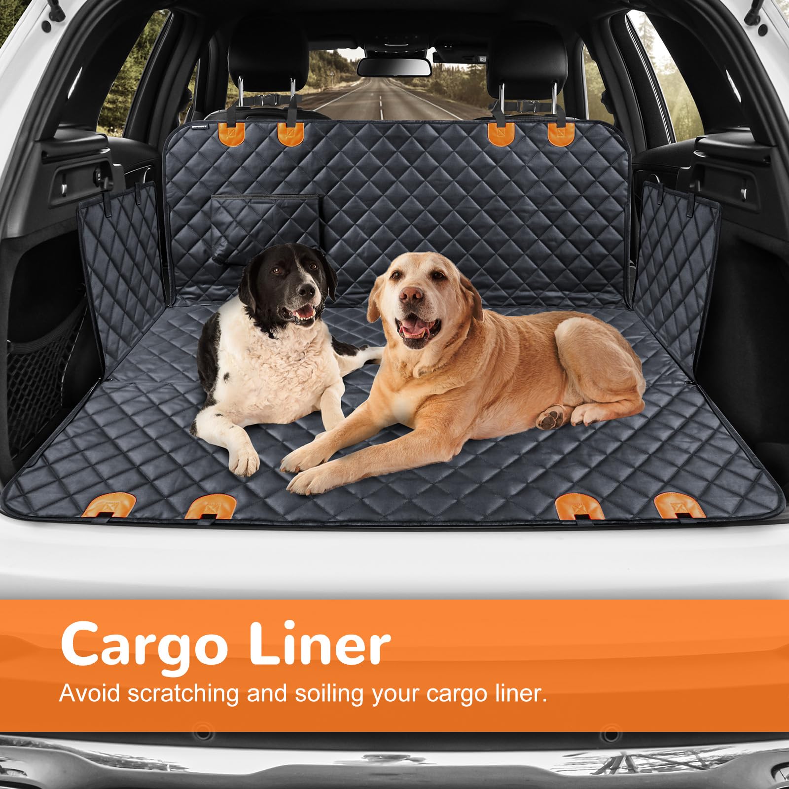 URPOWER superficie fácil de limpiar para viajes con mascotas.