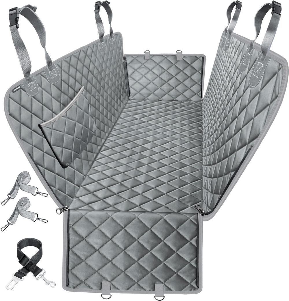 URPOWER funda de asiento para perros en modo hamaca protege la tapicería y reduce desorden en viajes