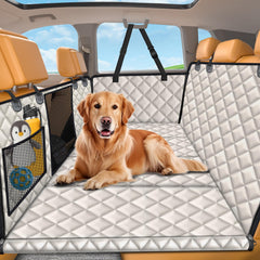 URPOWER extensor de asiento trasero para perros con cama, mayor comodidad durante el viaje.
