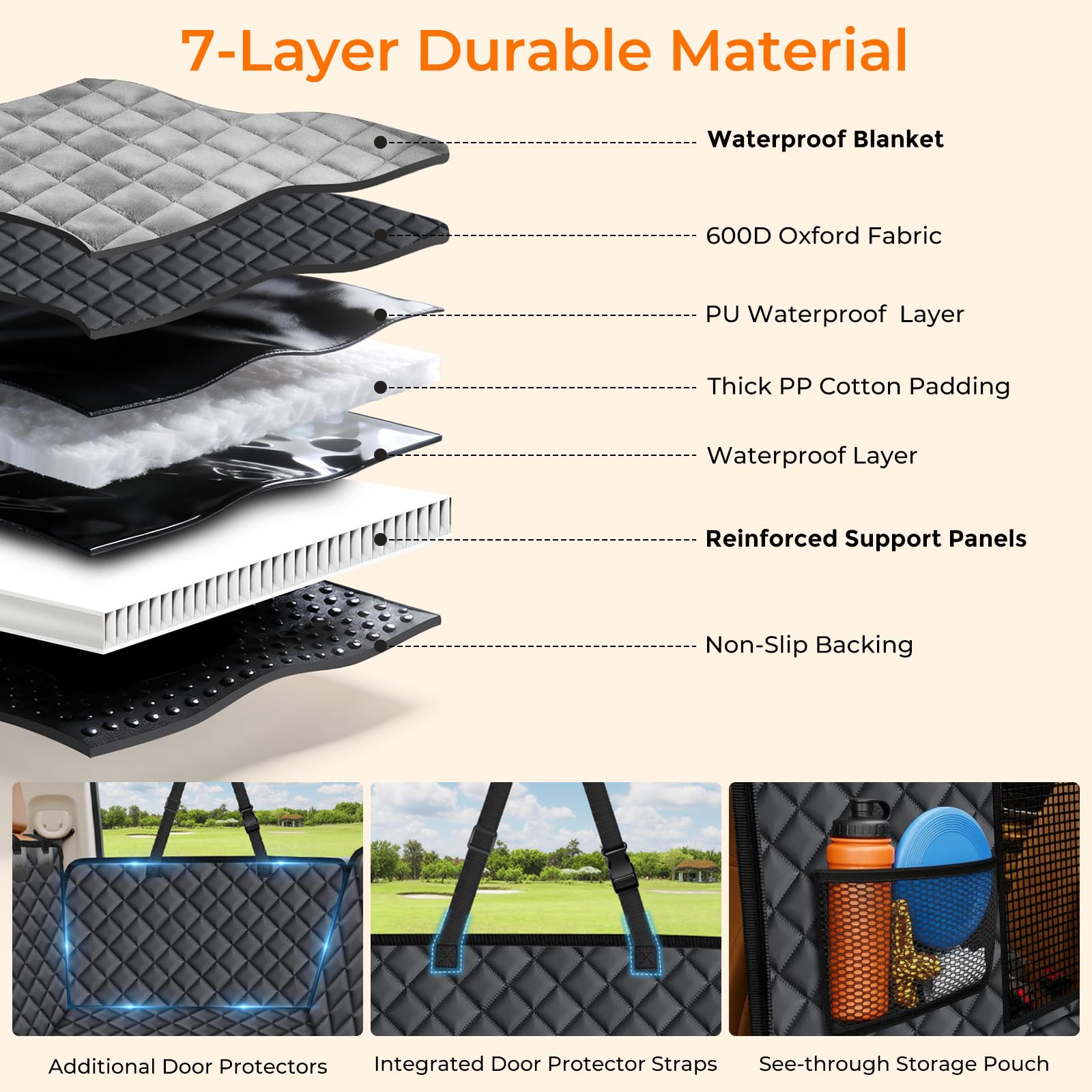 URPOWER funda lavable a máquina para limpieza rápida