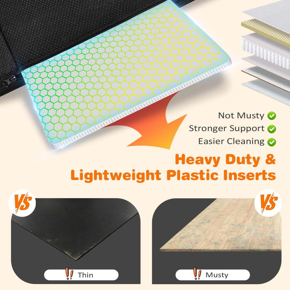 URPOWER paneles de soporte desmontables facilitan la limpieza profunda.