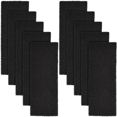 USEAMIE 10-pack filtros de carbono activado para caja arenero, absorbe olores eficazmente.