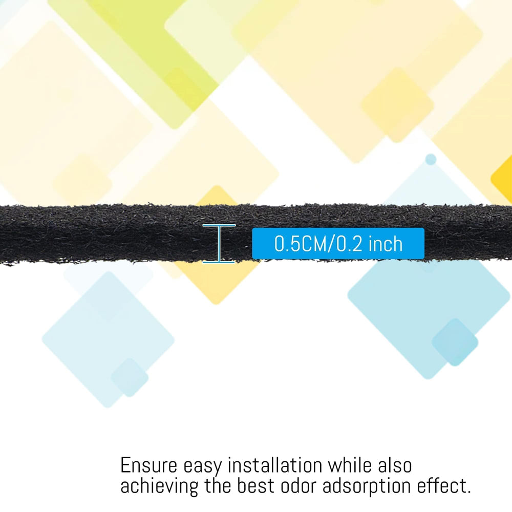 Capa de fibra de alta densidad con carbón activado para filtración estable