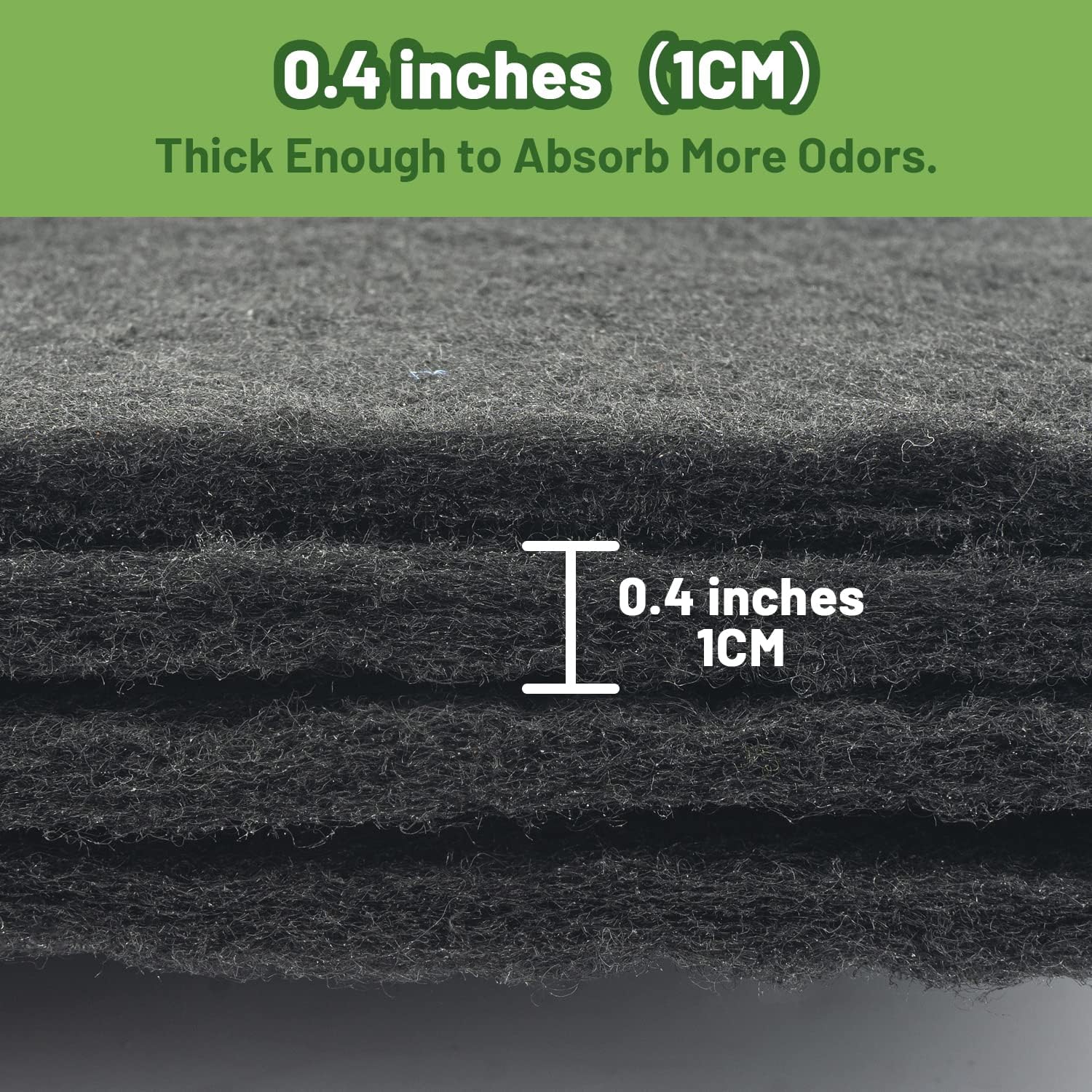 USEAMIE materiales seguros filtro carbono para caja de arena