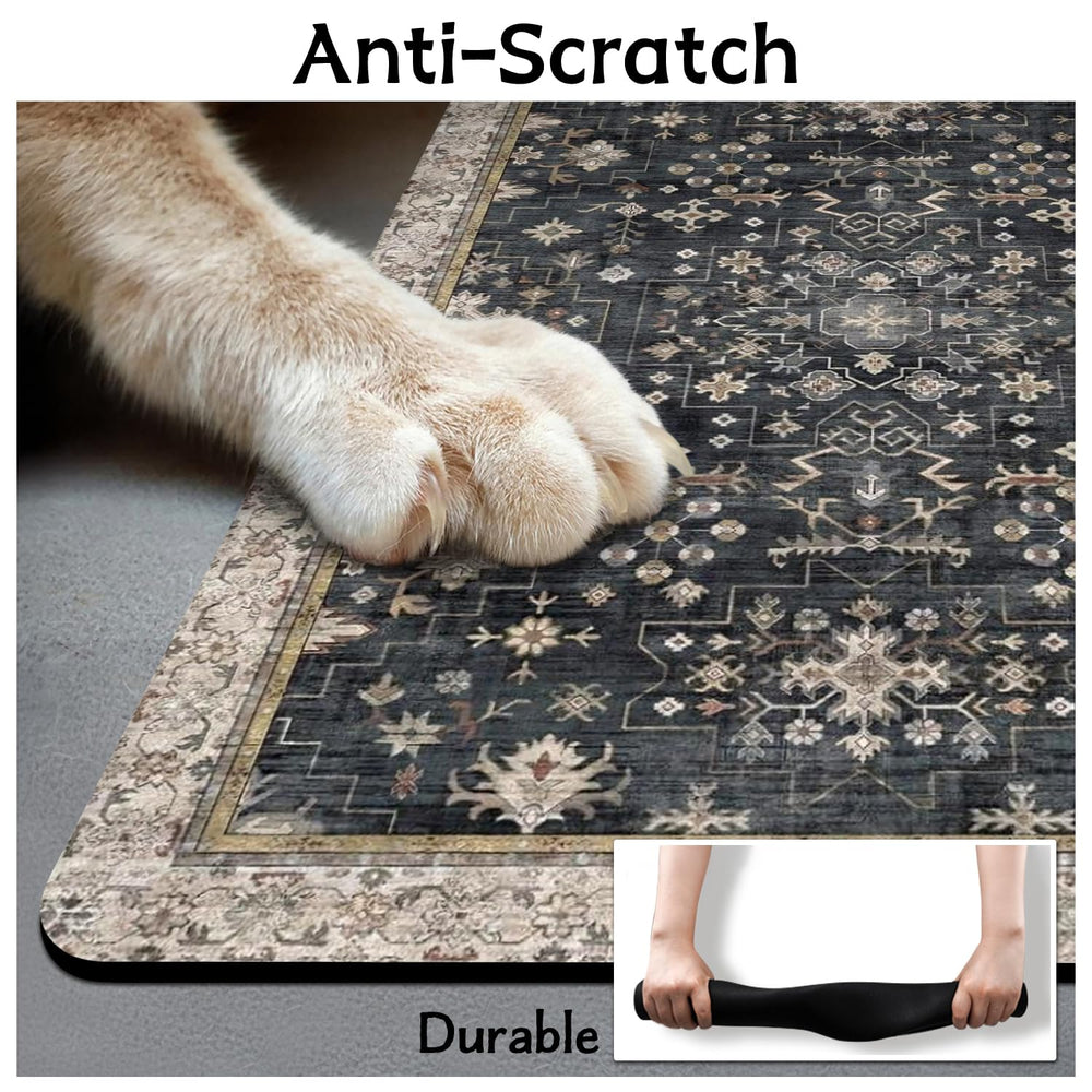 Usnfhcaw alfombra para dispensador automático, reduce salpicaduras.