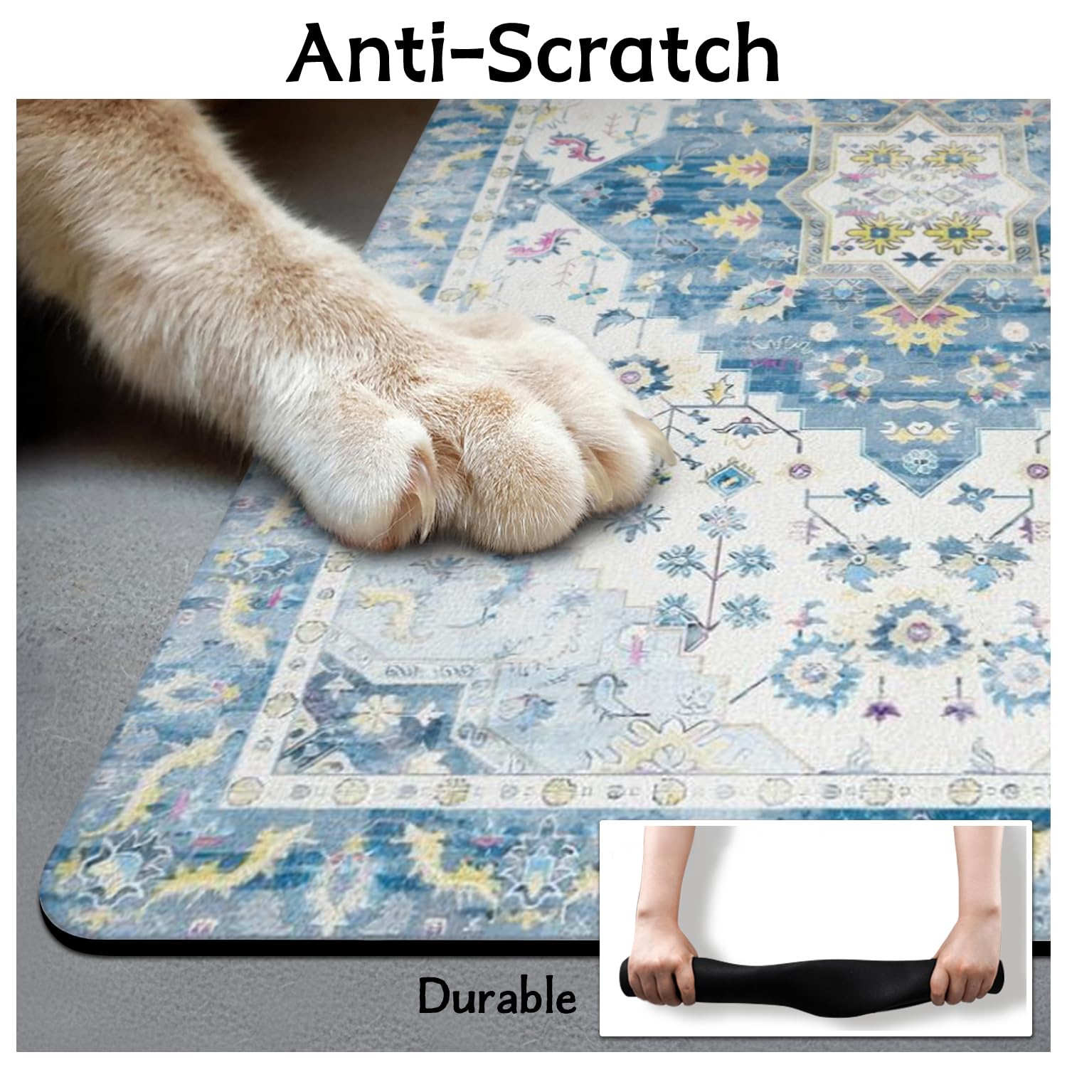 Usnfhcaw alfombrilla decorativa y funcional, regalo ideal para mascotas
