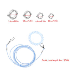 UtySty anillo tobillo para loro, ajuste cómodo y seguro