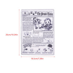 Juguete para perro de periódico crujiente lavable, apto para juego diario.