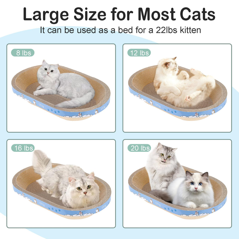 UUig uso interior: rascador práctico para gatos dentro del hogar.