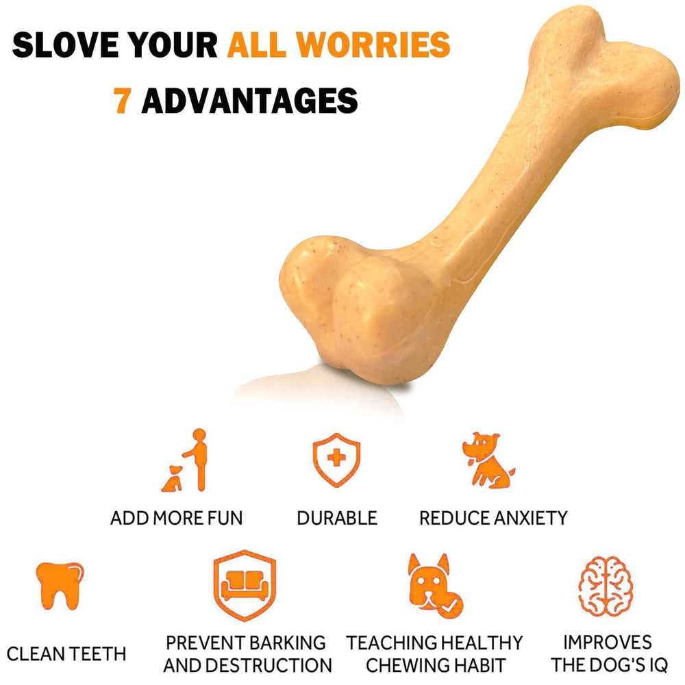 UXVA Juguete nylon limpieza dental, favorece higiene bucal durante la masticación.