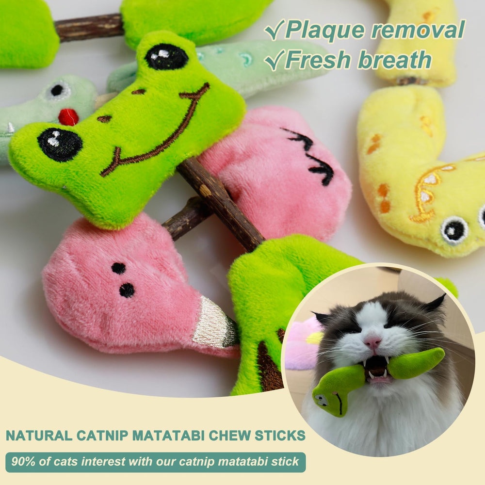 Conjunto de juguetes de uyiixoxo para gatos: variedad de texturas y rebotes.